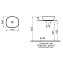 Раковина на столешницу VITRA Plural 7810B401-0016 45х13,5см