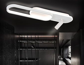 Люстра потолочная Ambrella COMFORT LineTech FL5108 53Вт 3 лампочек LED