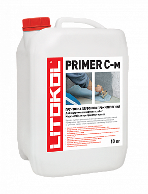 Грунтовка глубокого проникновения LITOKOL PRIMER С-m 10кг