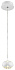 Светильник подвесной WERTMARK AUGEN WE438.01.006 5Вт LED