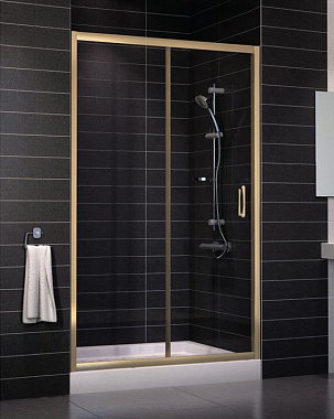 Душевая дверь Vegas Glass ZP ZP 192 05,01 190х192см стекло прозрачное