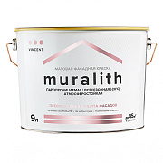 Краска универсальная плиолитовая/фасадная VINCENT DECOR MURALITH  F-1 Прозрачный основа C 8,1л