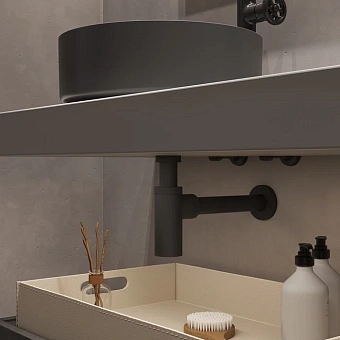 Сифон для раковины бутылочный IDDIS OPTGM00i84