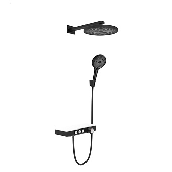 Душевой комплект BERGES MORANS 075004 чёрный матовый
