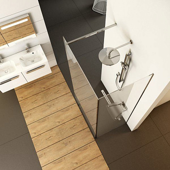 Угловое ограждение RAVAK Walk-In GW9FM0C00Z1 200х140см стекло прозрачное