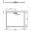 Душевой поддон IDEAL STANDARD ULTRAFLAT NEW T448901 100х120см