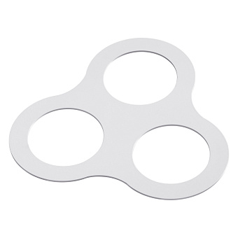 Рамка Novotech 357919 195х182мм белый