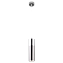 Светильник подвесной Eurosvet Double Topper 50135/1 LED хром/черный жемчуг 12Вт LED