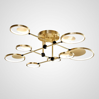 Люстра потолочная ImperiumLOFT Risor 229097-26 113Вт 8 лампочек LED