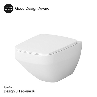 Унитаз подвесной AM-PM Inspire 2.0 C50A1700SC безободковый с микролифтом