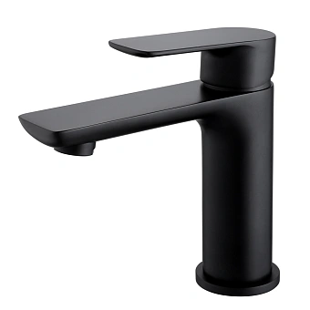 Смеситель для раковины Abber Weiss Insel AF8010B чёрный матовый