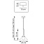 Светильник подвесной Lightstar Vetro 801204 50Вт G9