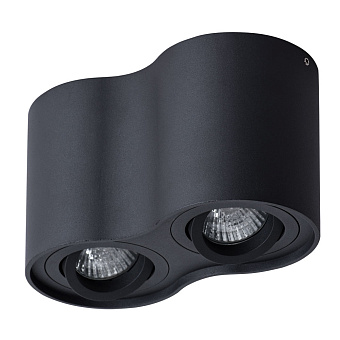 Светильник потолочный Arte Lamp FALCON A5645PL-2BK 50Вт GU10