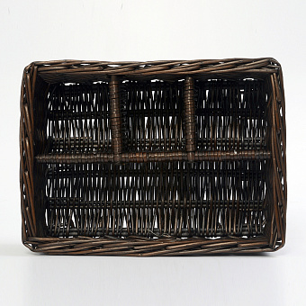 Корзина для белья WASSERKRAFT Neime WB-190-M коричневый 5л