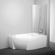 Стеклянная шторка на ванну RAVAK CVSK1 7QRM0100Y1 150х85см