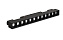 Магнитный трековый светильник CRYSTAL LUX SPACE CLT 0.33 001 12W BL T3000K 12Вт LED чёрный