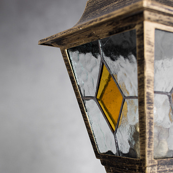 Светильник ландшафтный Arte Lamp BERLIN A1017PA-1BN 75Вт IP44 E27 золотой/чёрный