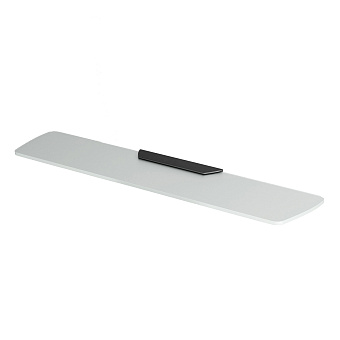 Полка в ванную прямоугольная WASSERKRAFT Wiese K-8900 K-8924 1-ярусная 12,9х53см оружейная сталь