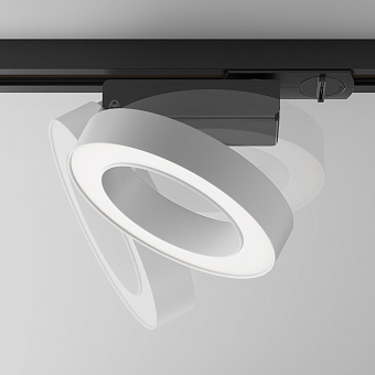 Трековый светильник Maytoni Rim TR044-1-12W4K-W 12Вт LED белый для однофазного трека