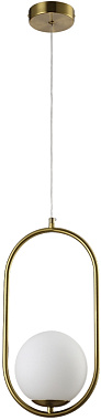 Светильник подвесной CRYSTAL LUX CALLE CALLE SP1 BRASS 9Вт E27