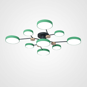 Люстра потолочная ImperiumLOFT Gamma 223772-23 113Вт 9 лампочек LED