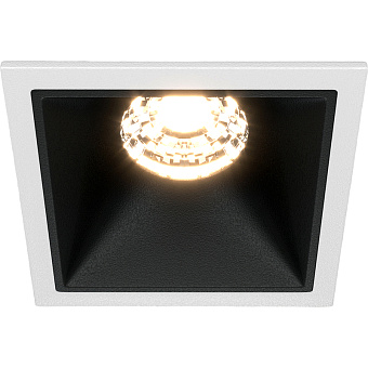 Светильник точечный встраиваемый Maytoni Alfa LED DL043-01-10W3K-D-SQ-WB 10Вт LED