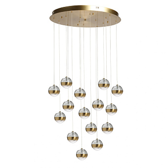 Люстра подвесная De Markt Капелия 730010915 90Вт 15 лампочек LED