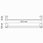 Полотенцедержатель WASSERKRAFT Leine K-5000 K-5030 хром 63,5см