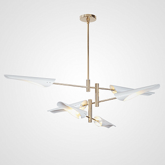 Люстра потолочная ImperiumLOFT Cross cable 192821-26 72Вт 6 лампочек LED