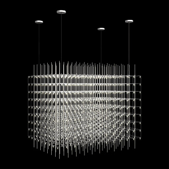 Светильник подвесной Loft It Crystal cube 10146/1200 151Вт LED