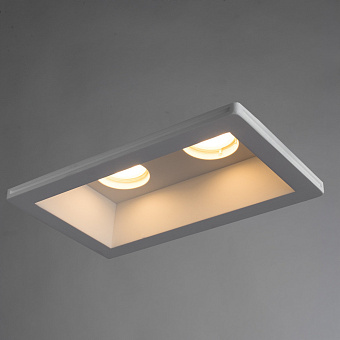 Светильник точечный встраиваемый Arte Lamp INVISIBLE A9214PL-2WH 35Вт GU10