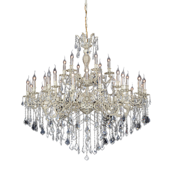 Люстра подвесная Lucia Tucci BARLETTA 122.16.8.6 cream white 1800Вт 30 лампочек E14