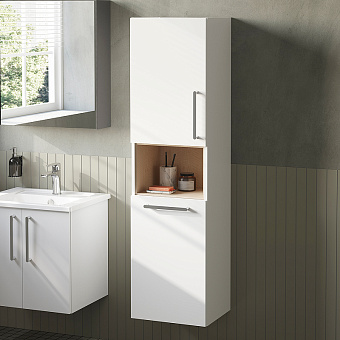 Пенал подвесной VITRA Root 66237 36х42х155см белый