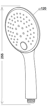 Ручной душ ESKO SPL1103 хром