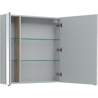 Шкаф зеркальный AQUANET Алвита New 277536 17х80х85см без подсветки