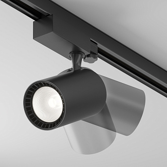 Трековый светильник Maytoni Vuoro TR029-3-20W4K-S-B 20Вт LED чёрный для трёхфазного трека