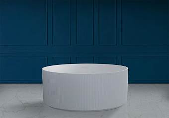 Ванна каменная Abber Stein AS9679 150х150см отдельностоящая