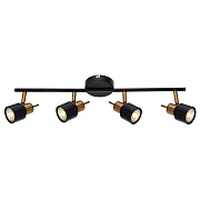 Спот Arte Lamp ALMACH A1906PL-4BK 50Вт 4 лампы GU10