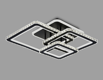 Люстра потолочная Ambrella ACRYLICA Ice FA1733 145Вт 3 лампочек LED
