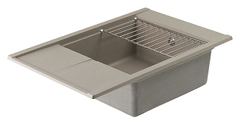 Мойка кухонная Акватон Делия 1A715132DE250 78,7х51см серый