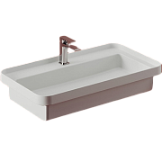 Раковина встраиваемая сверху ArtCeram FUORI SCALA TFL035 05 00 80,5х45,5см