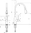 Смеситель для кухни LEMARK Expert LM5082S-White гибкий излив белый матовый