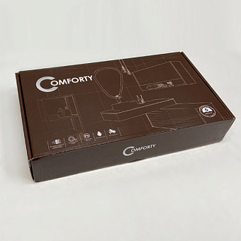 Смеситель для раковины Comforty FC074B-CGT графит