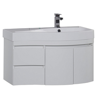 Тумба с раковиной AQUANET Сопрано 213000 54х95х56см