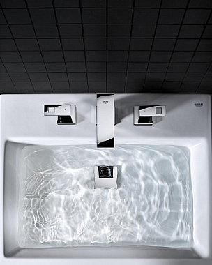 Смеситель для раковины GROHE Eurocube 20351000 хром