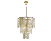 Люстра подвесная Newport 8520 8528+17/C gold 1500Вт 25 лампочек E14