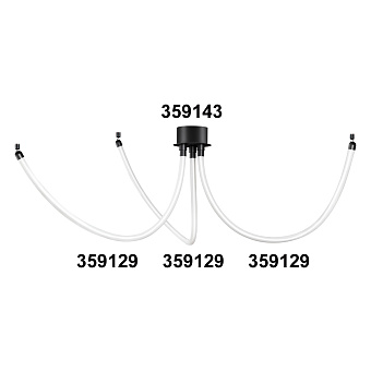 Светильник подвесной Novotech KONST 359129 RAMO 14Вт LED