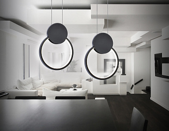 Люстра подвесная Ambrella COMFORT LineTech FL5252 9Вт 1 лампочек LED