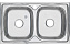 Мойка кухонная MELANA 8148 040 t (*8) 81х48см хром