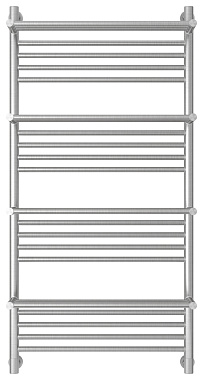 Полотенцесушитель СУНЕРЖА Богема+ с 4 полкам 071-0224-1260 сатин